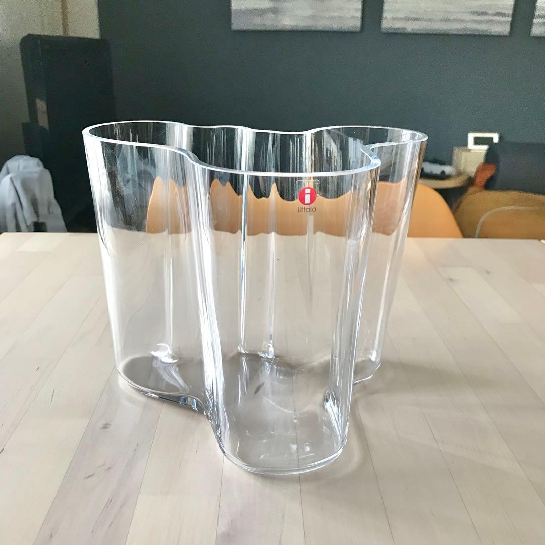 イッタラ　アルヴァ・アアルト　コレクション　ベース　160mm　クリア　北欧　湖