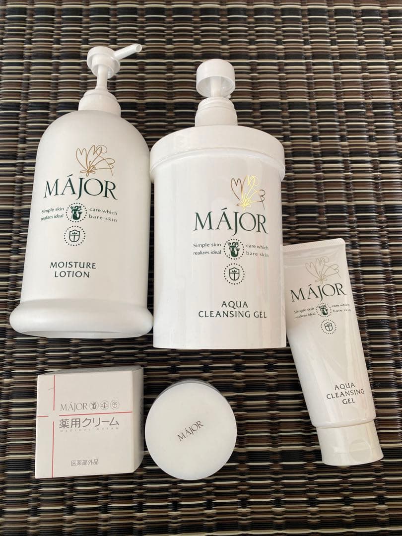 MAJOR クレンジングジェル　モイスチャーローション　薬用クリーム