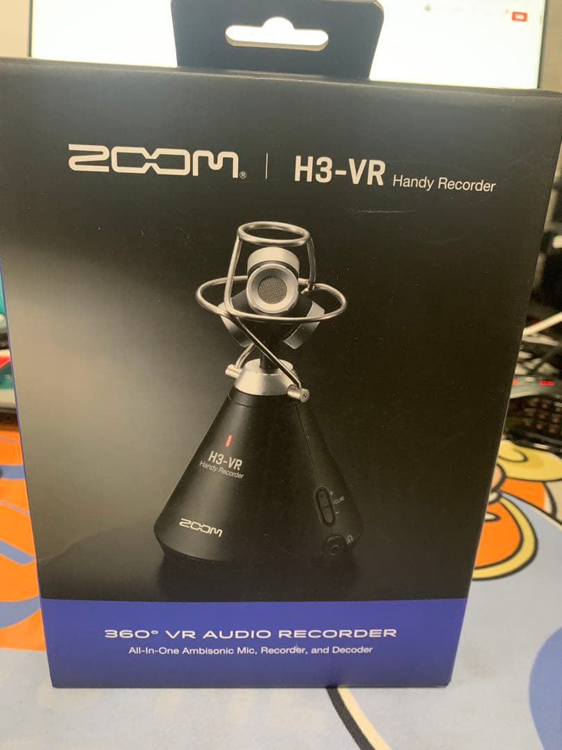 ZOOM（ズーム）H3 VR バイノーラル ASMR ハンディレコーダー