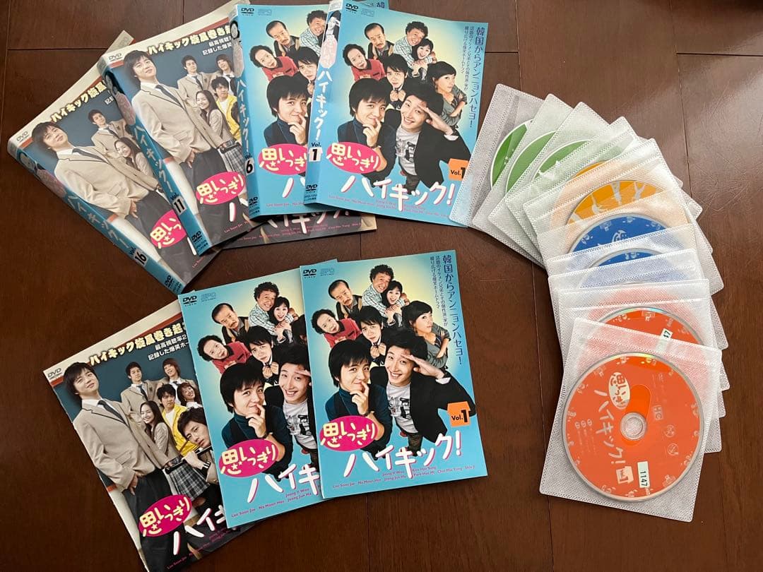 「思いっきりハイキック！」DVD全60話（20枚セット）チョンイル