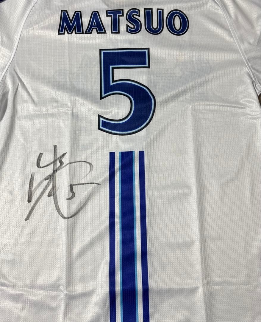 に*ー様 横浜DeNAベイスターズ　松尾汐恩　直筆サイン入りユニフォーム　Lサイ