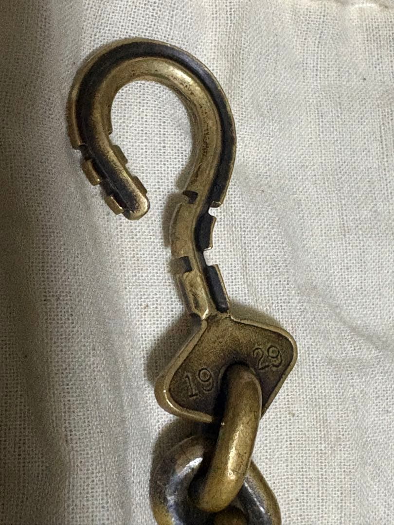 じ*ー様 WEIRDO ウィアード パドロック ウォレットチェーン ブラス 真鍮