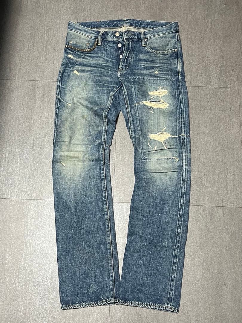 ヒステリックグラマー　加工　デニム　32