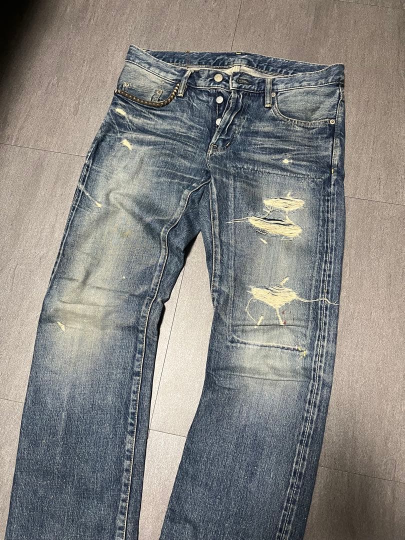 ヒステリックグラマー　加工　デニム　32