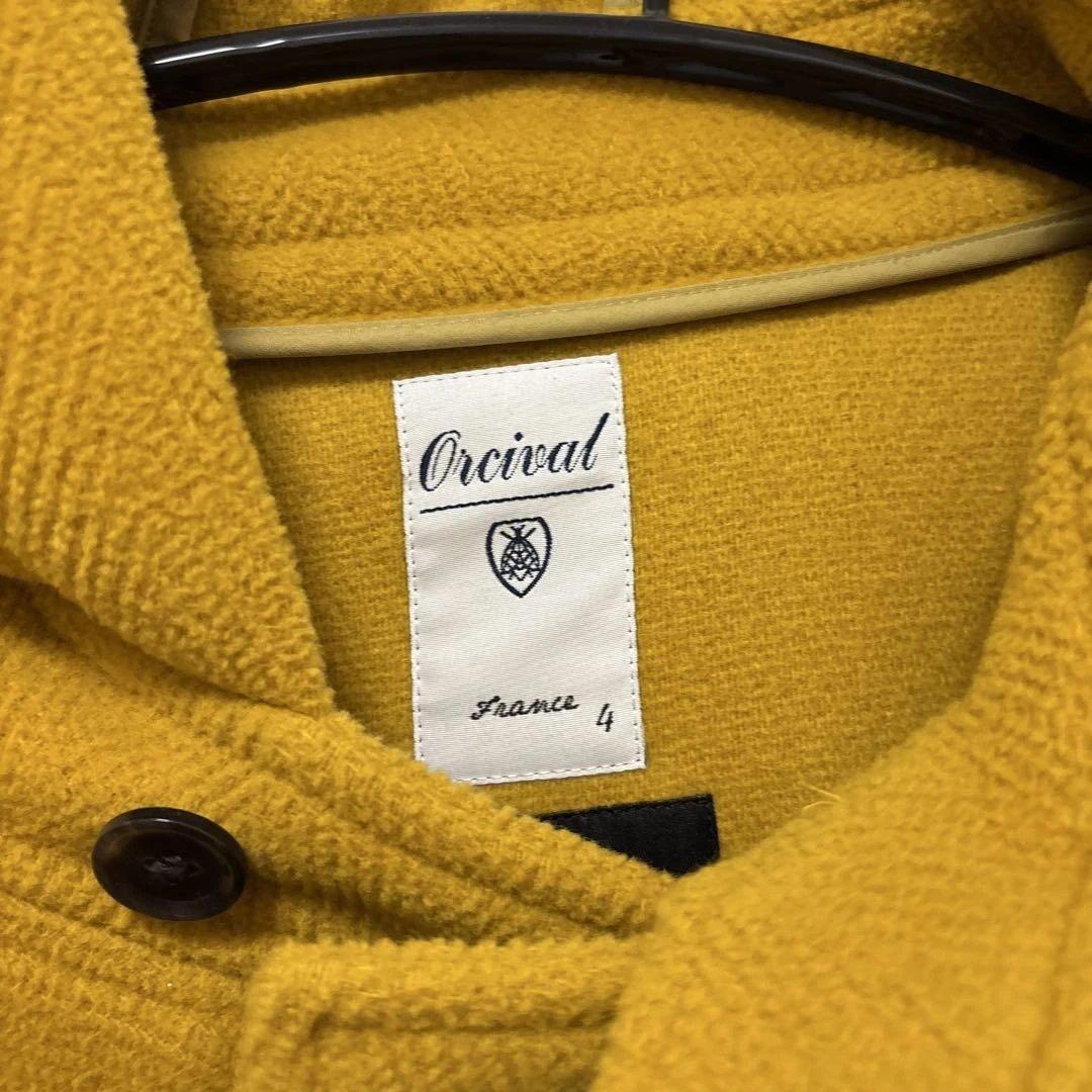 FUJI@　Orcival ダッフルコート イエロー France 4