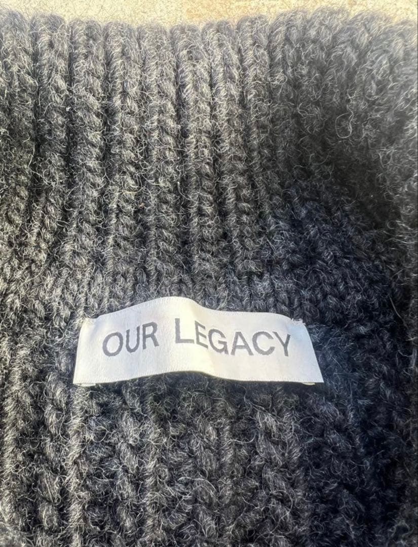 トップス OUR LEGACY BIG PIQUET WOLF GREY 46