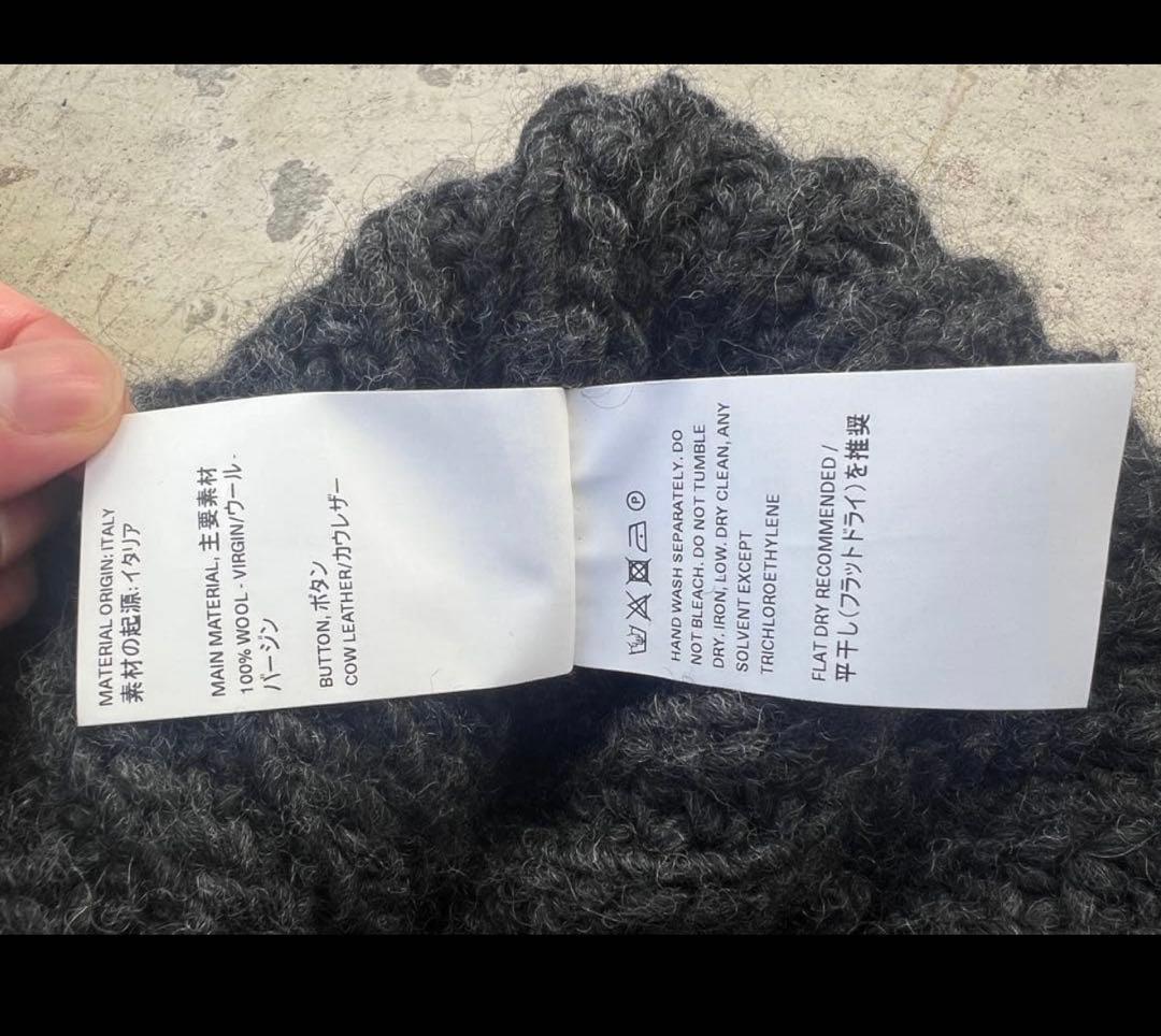 トップス OUR LEGACY BIG PIQUET WOLF GREY 46