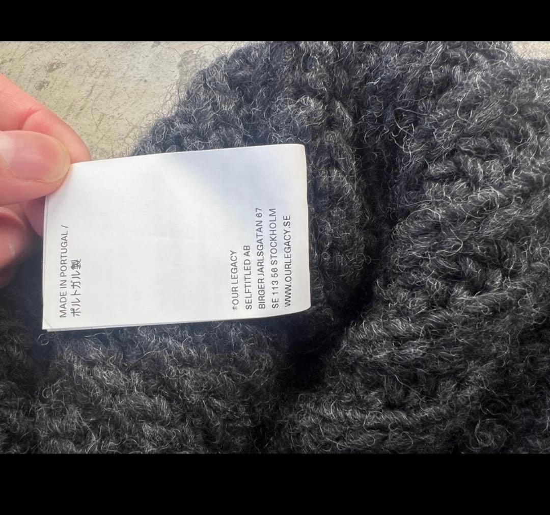 トップス OUR LEGACY BIG PIQUET WOLF GREY 46