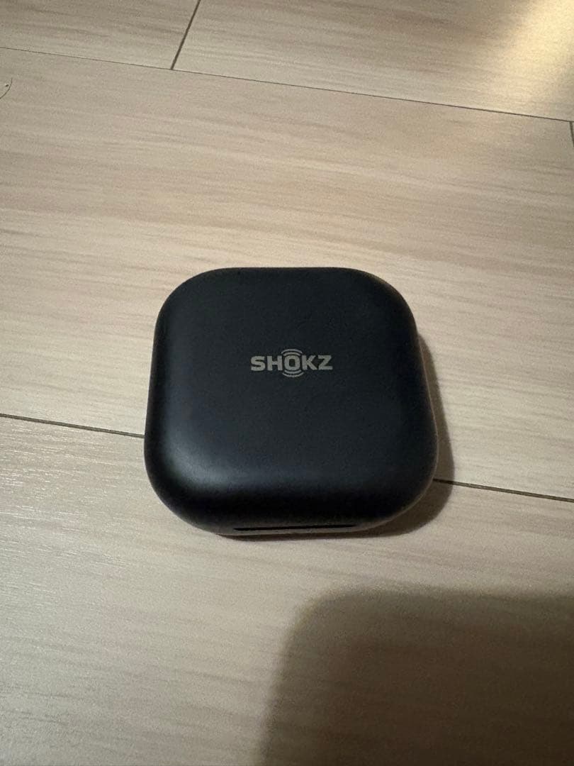 Shokz OpenFit（初代） オープンイヤー ワイヤレスイヤホン ブラック