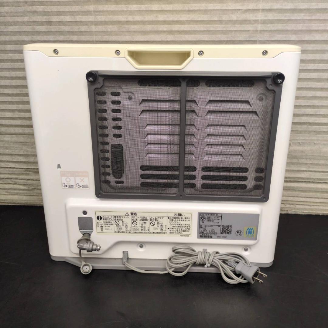 ☆ノーリツ ガスファンヒーター GFH-2405S　都市ガス用 2019年製