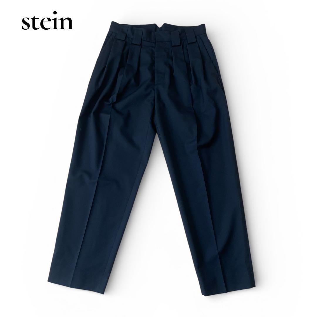 stein シュタイン DOUBLE WIDE TROUSERS Black M