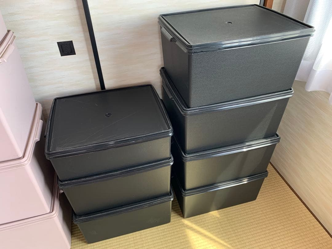 【ミーミ】タッパーウェア　スーパーケースシリーズ 7個