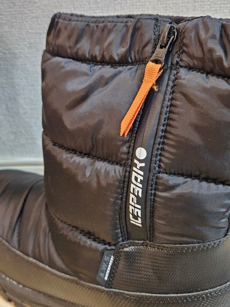 【新品未使用】ICEPEAK 28cm スノーブーツ AISSA MR ブラック