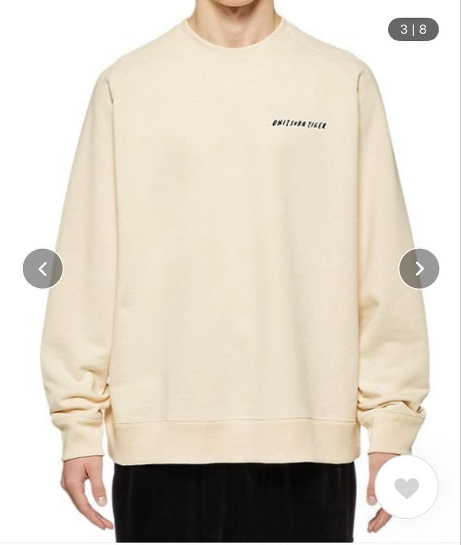 【新品未使用】⭐︎オニツカタイガー⭐︎トラ刺繍スウェット⭐︎