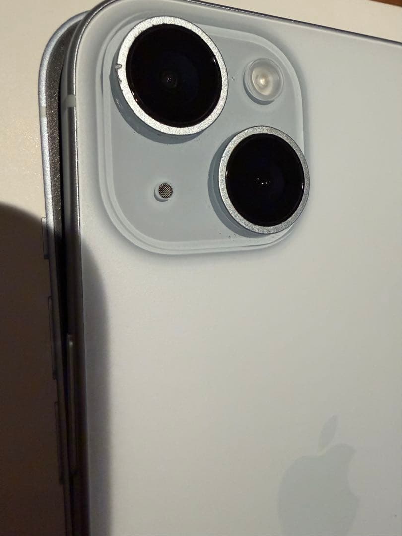 値下げ！simフリー　最大容量95% iPhone 15 128GB ブルー本体