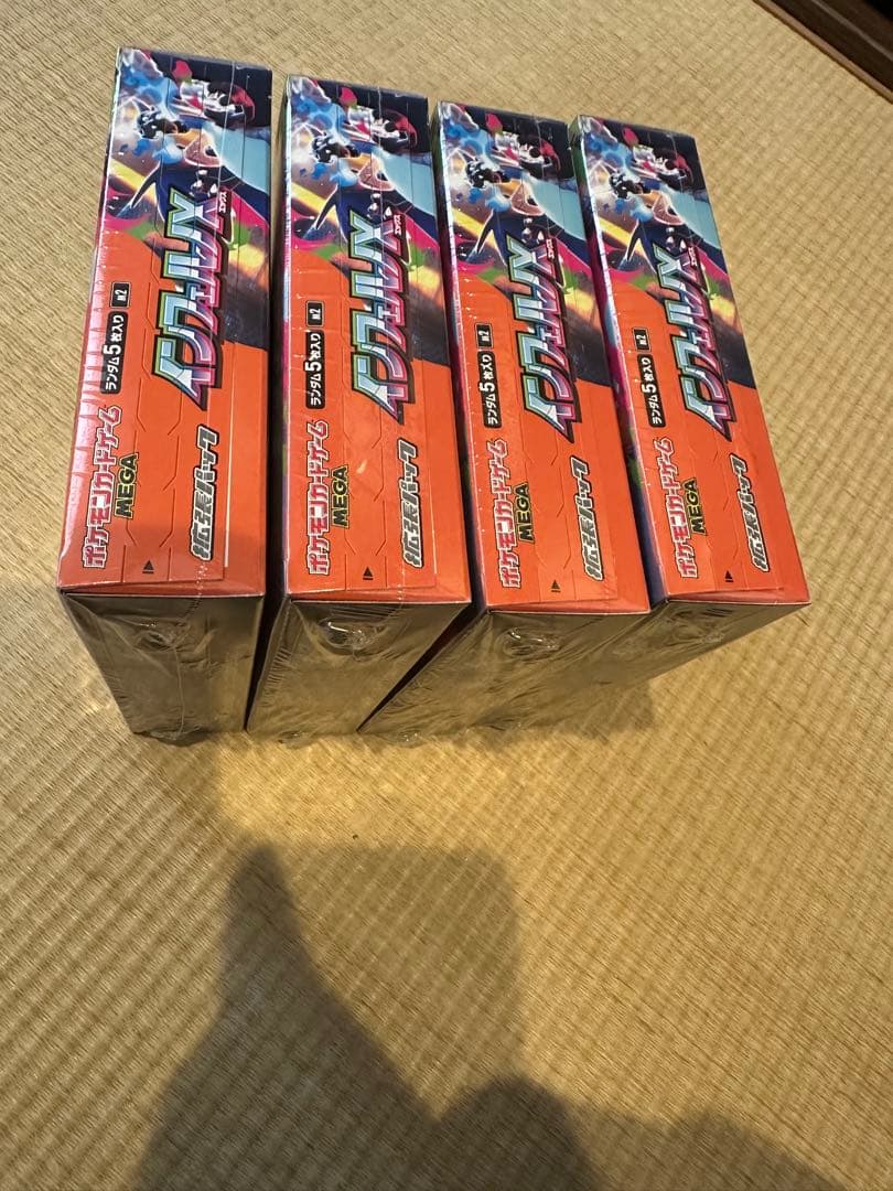 ポケモンカード　インフェルノX 4BOX シュリンク付き