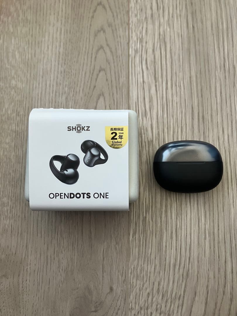 【美品】 Shokz OpenDots ONE イヤーカフ ワイヤレスイヤホン
