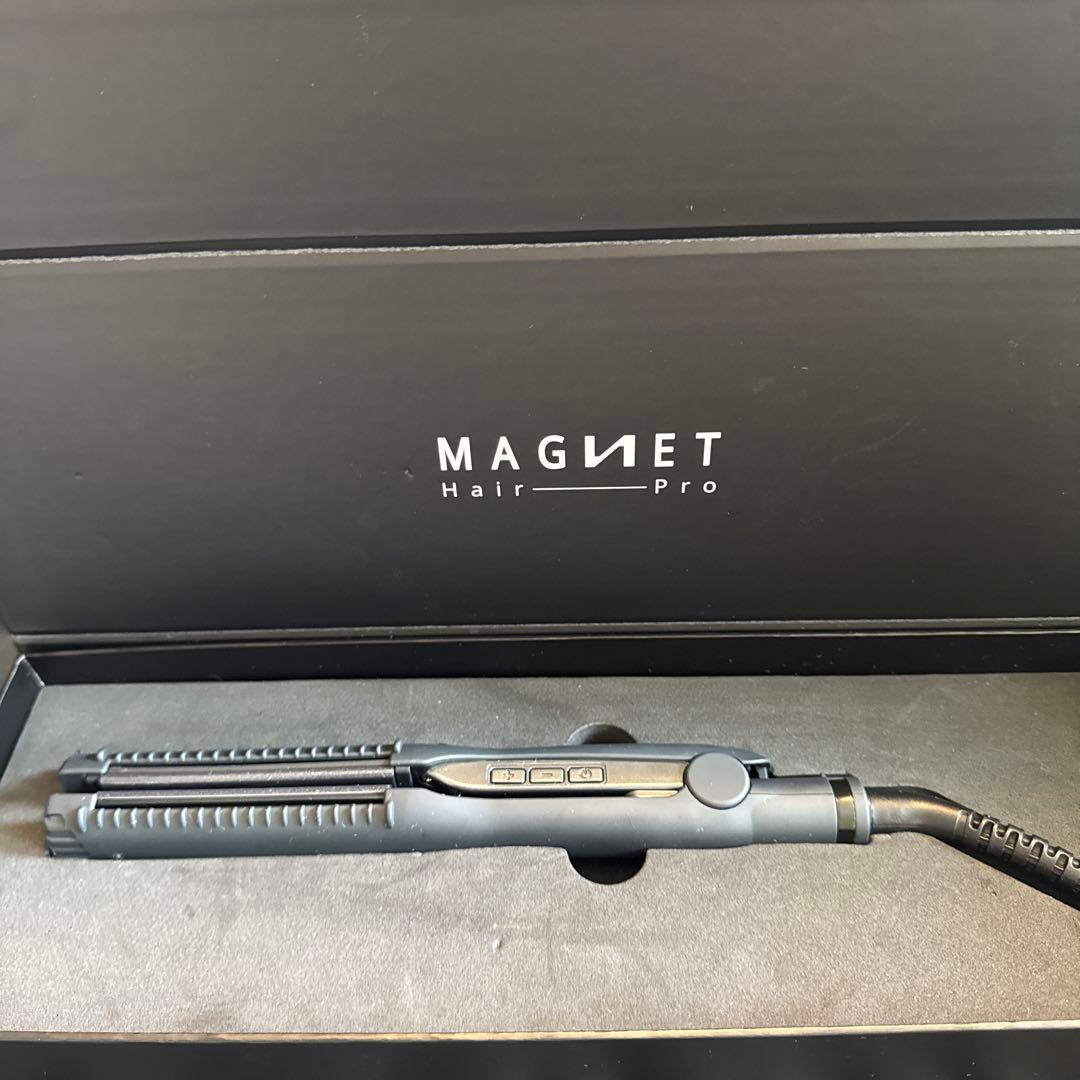 マグネットヘアプロ ストレートアイロン 黒