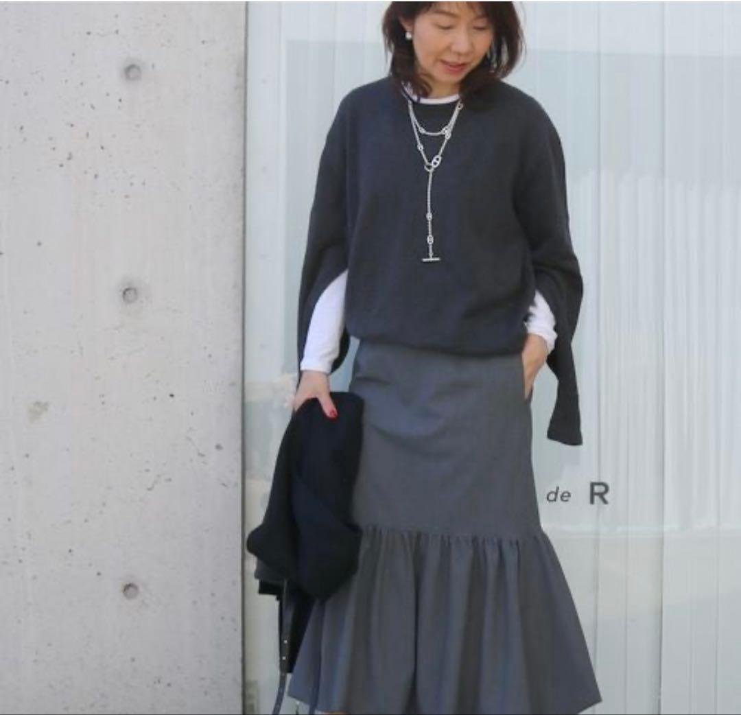 メゾンドアール　袖スリットプルオーバー maison de R