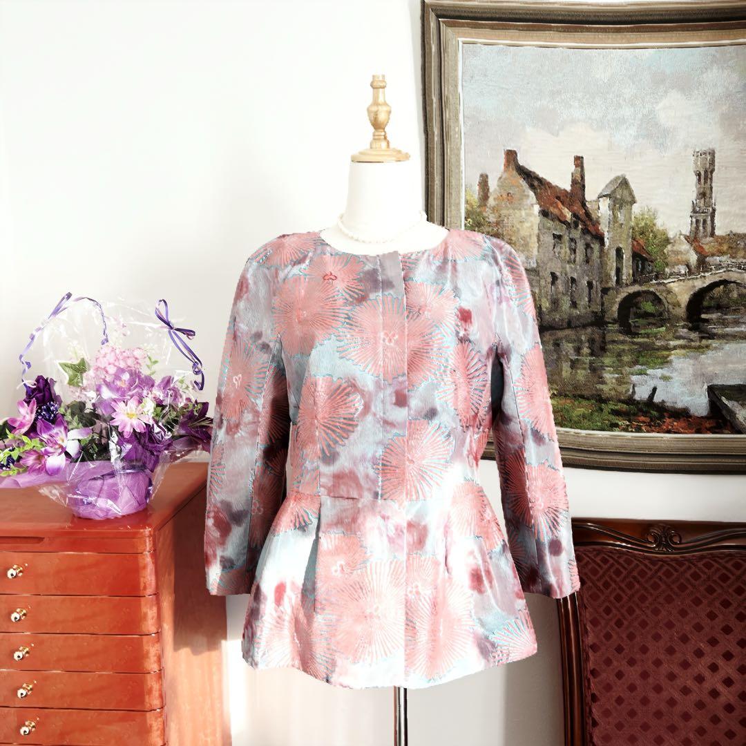 新品 GIORGIOARMANIジョルジオアルマーニ ジャカード ジャケット