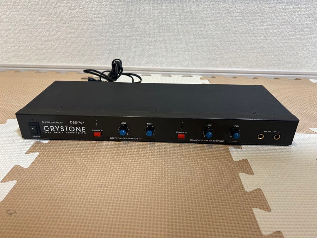 CRYSTONE（クライストーン） DSE-707 スーパーエンハンサ 完動品