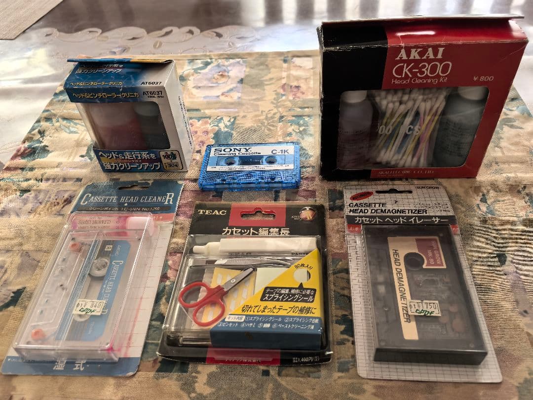 カセットデッキ ヘッドクリーニングキット