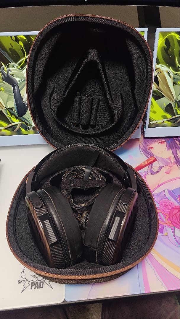 FiiO FT7 オープンバックヘッドフォン キャリングケース付き