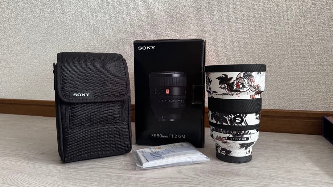 【極美品】sony FE 50mm F1.2 GM