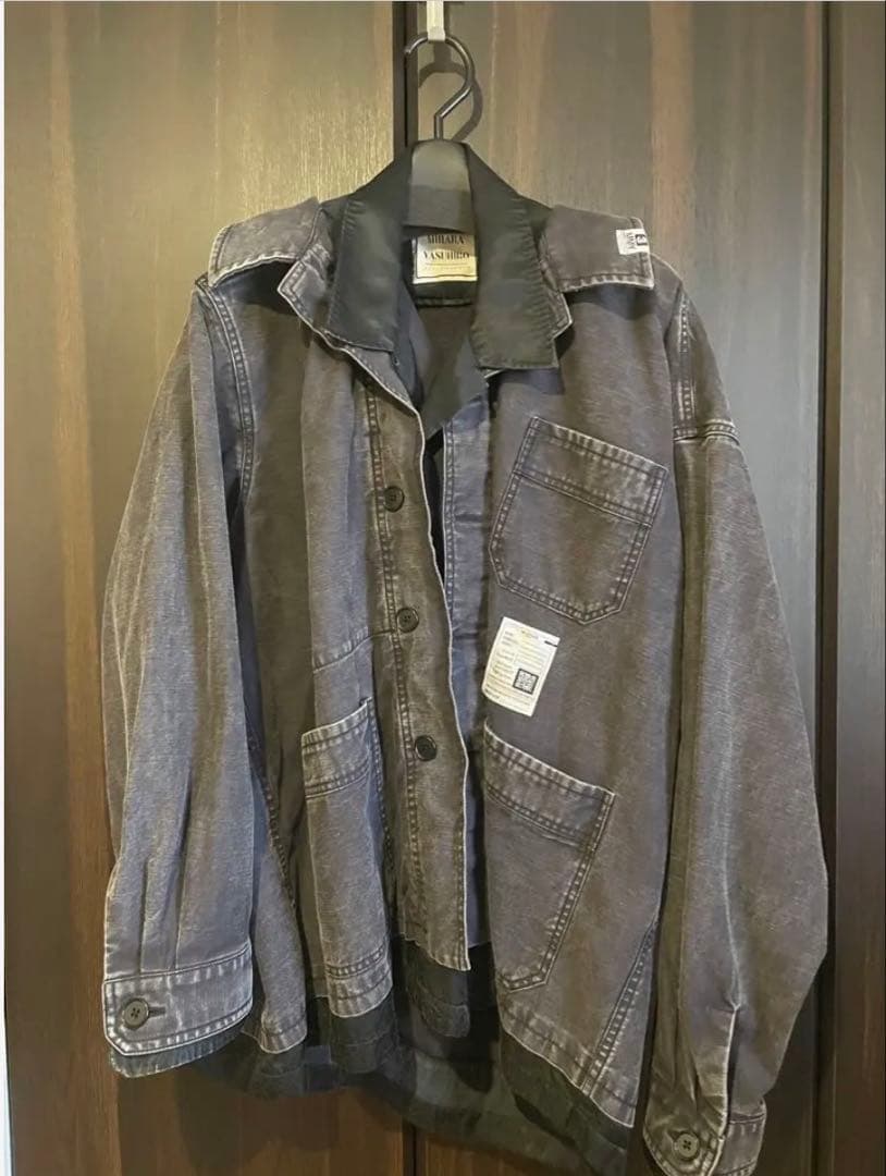 レイヤード　シャツ　ジャケット