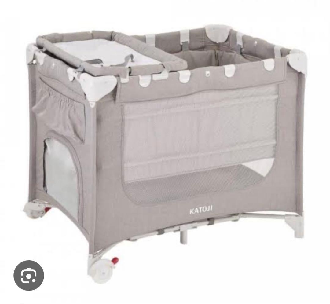 カトージ折りたたみベビーベッド