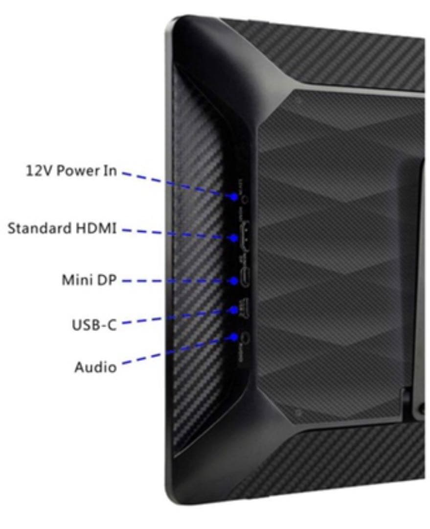 15.6インチ マルチタッチモニター 3840x2160 4K解像度