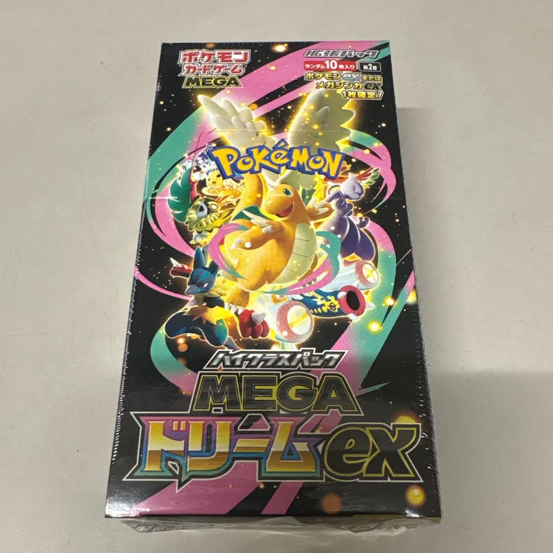 ポケカ　MEGAドリームex シュリンク付き　1BOX