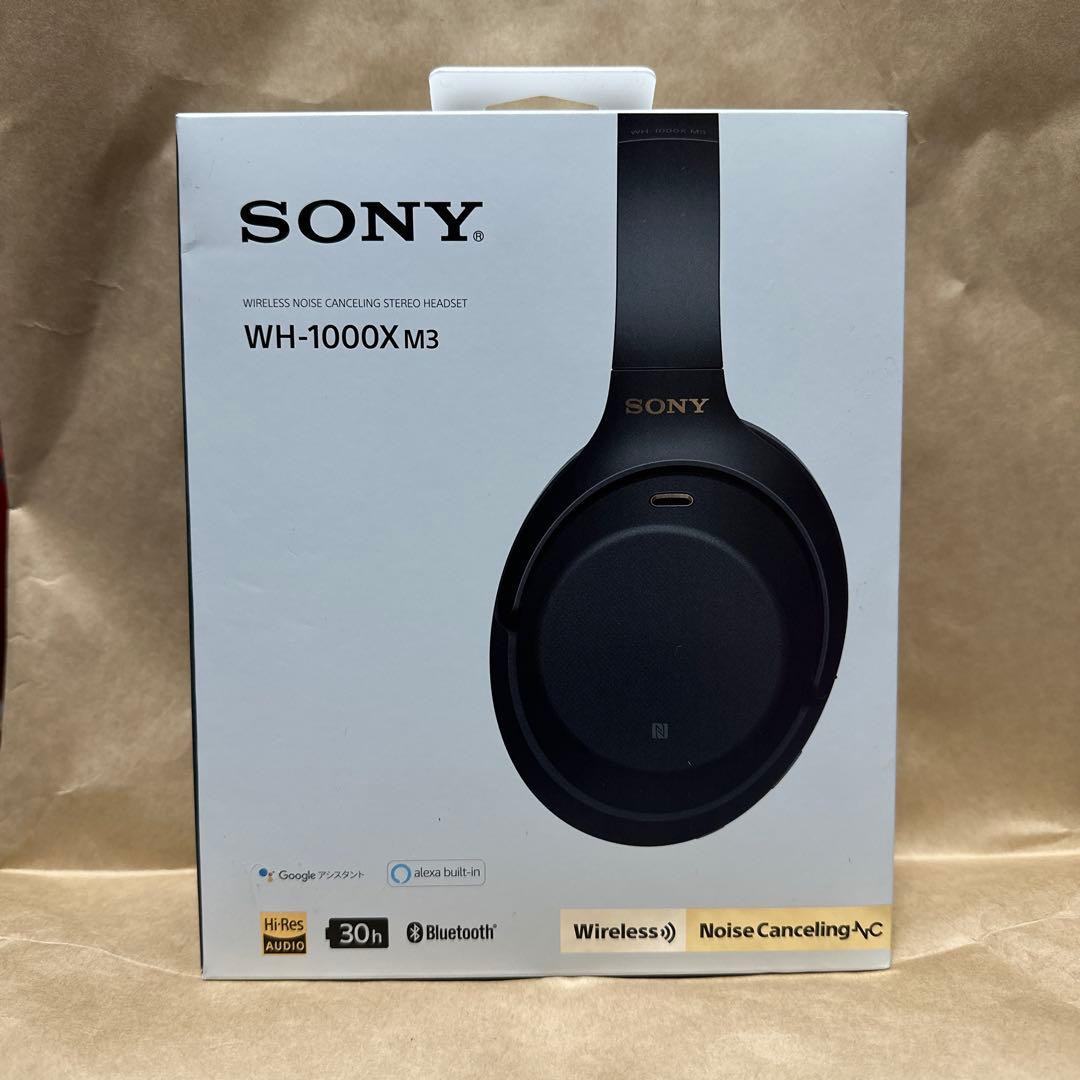 SONY WH-1000XM3 ワイヤレスヘッドホン ブラック　即購入も歓迎です