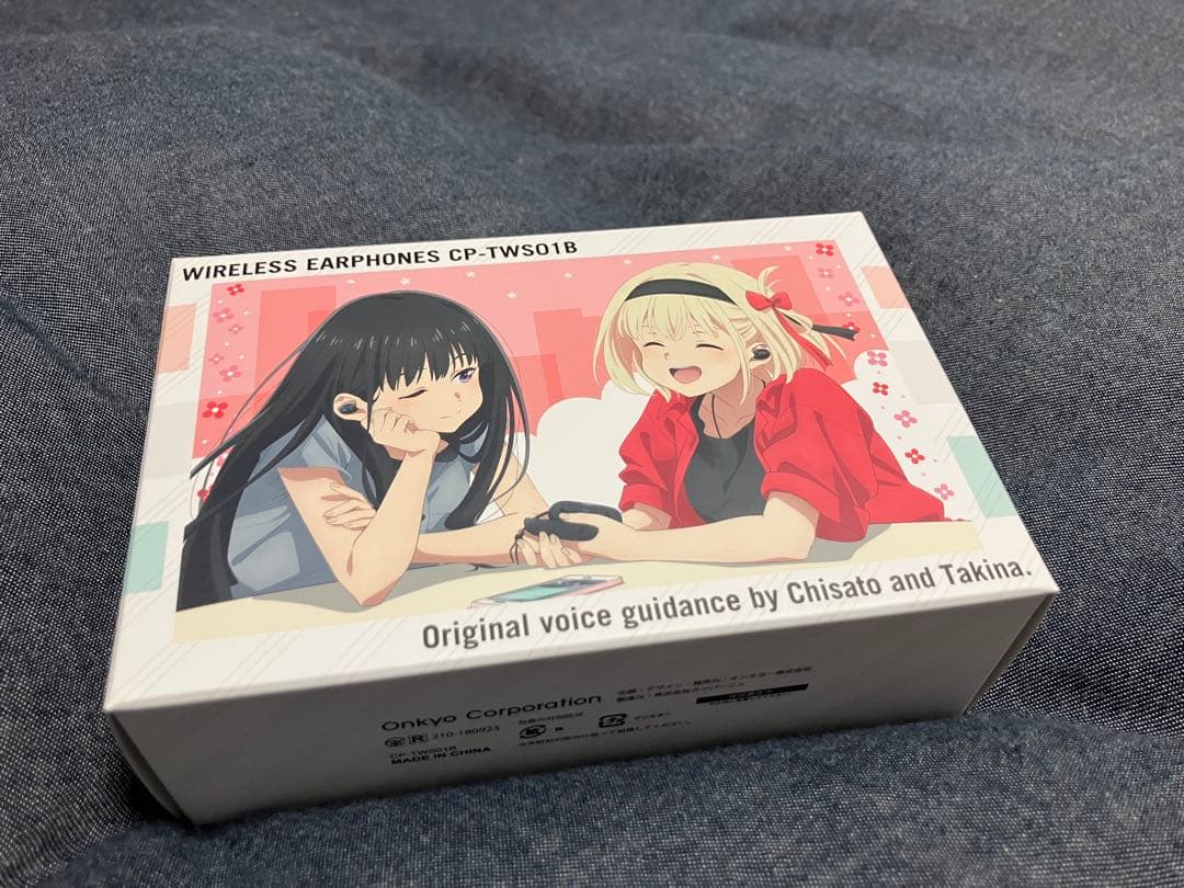 リコリス・リコイル ONKYO CP-TWS01B ワイヤレスイヤホン