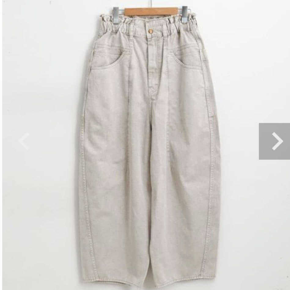 新品☆URCH コダワリカコウノフレンチワークPT　グレーR　[4314]F