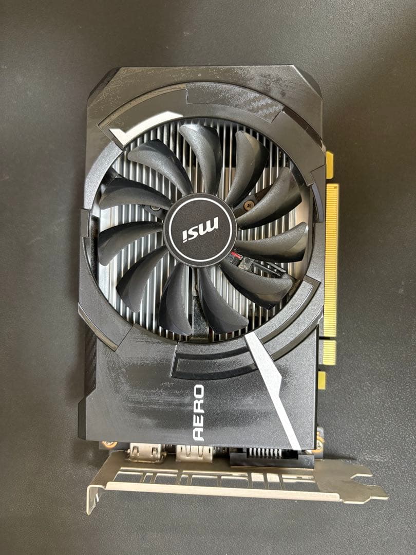 グラフィックボード・グラボ・ビデオカード msi GeForce GTX 1650 AERO ITX 4G OC