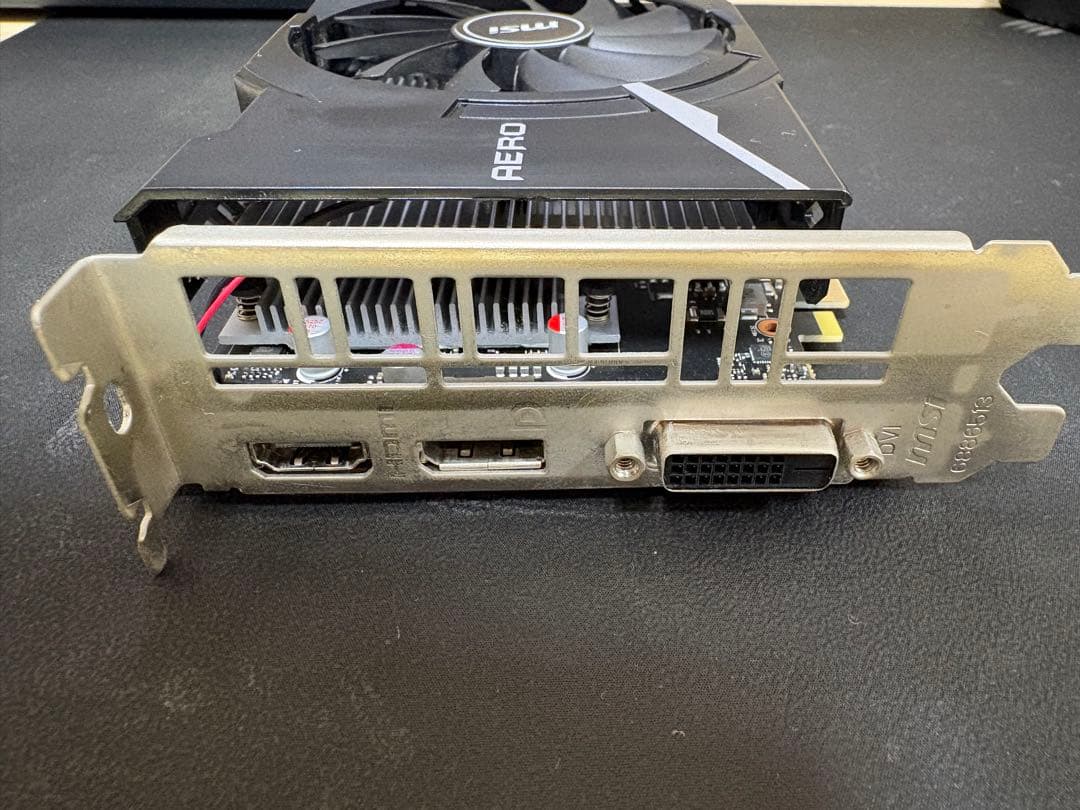 グラフィックボード・グラボ・ビデオカード msi GeForce GTX 1650 AERO ITX 4G OC