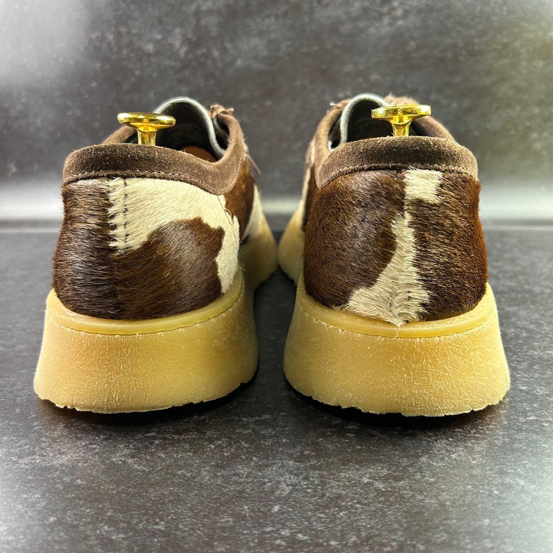 月末最終価格 超美品 Clarks×ZARA ハラコ モカシンブーツ 26.5