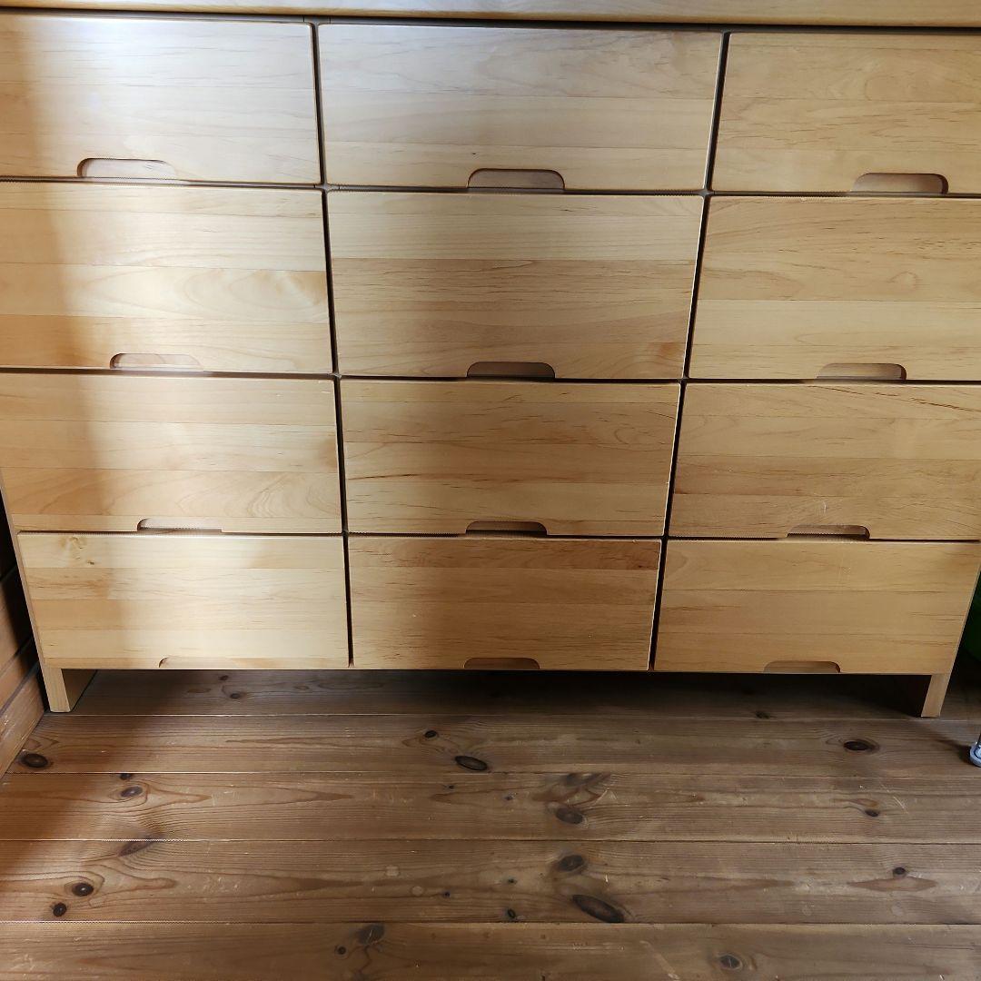 ナチュラルウッド チェスト