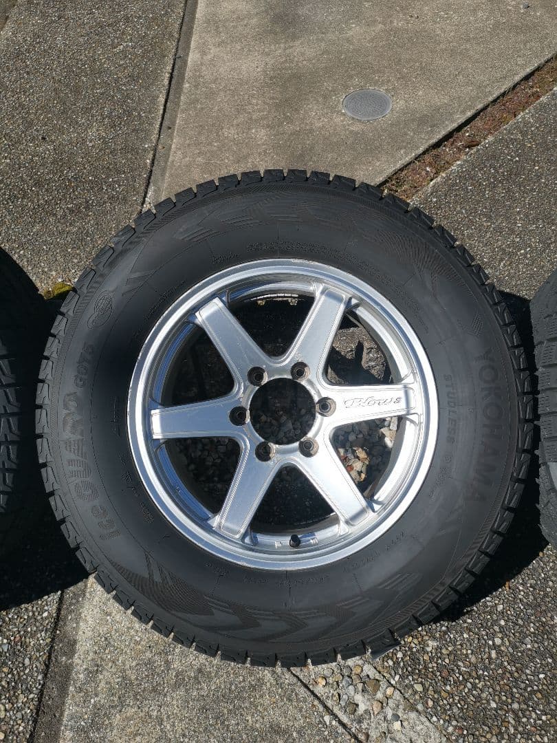 スタッドレスタイヤセット プラド 21年製 265/65R17 112Q