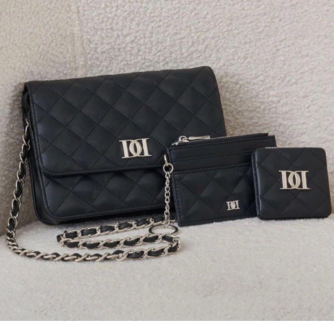 Darich DDロゴキルティングトラベルセット　ブラック blk