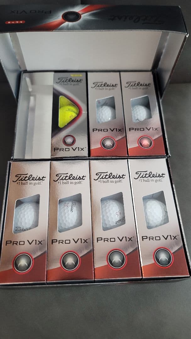 新品タイトリスト　Titleist Pro V1x ゴルフボール 　21球セット