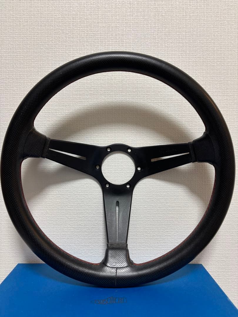 NARDI CLASSIC ブラックレザー＆ブラックスポークステアリング 本体