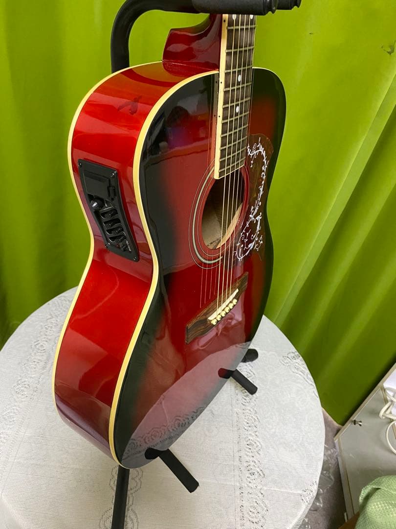 極上美品ハミングバード　エレアコ 音出し良好　アコギもOK！