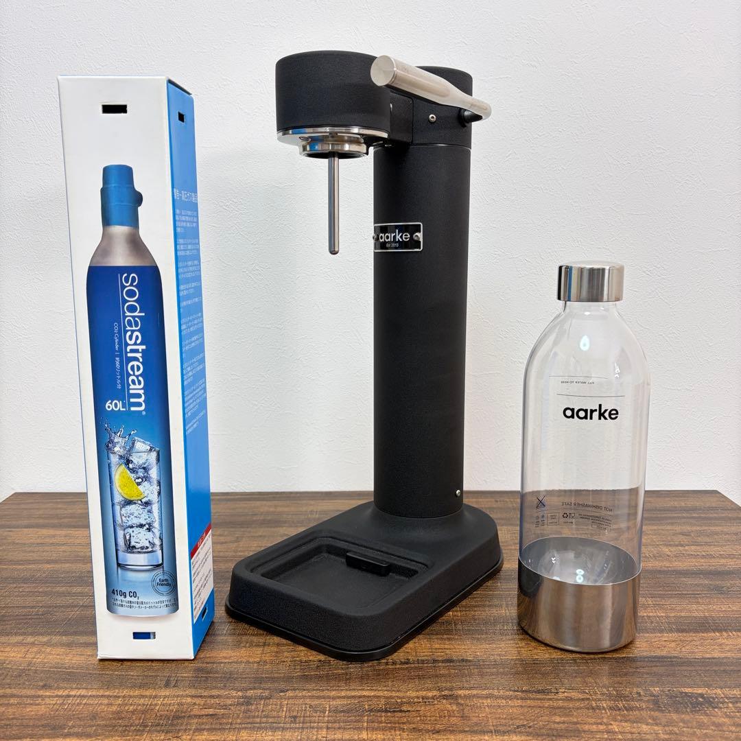 【新品】aarke Carbonator 3 炭酸水メーカー ブラック