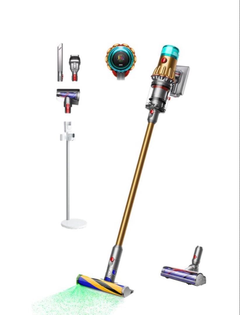 Dyson V12 Detect Slim Absolute ジャンク　故障品