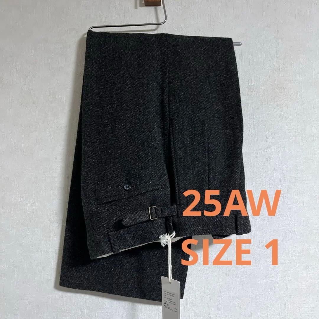 パンツ JEFFERY TWEED 2PLEATS TROUSER