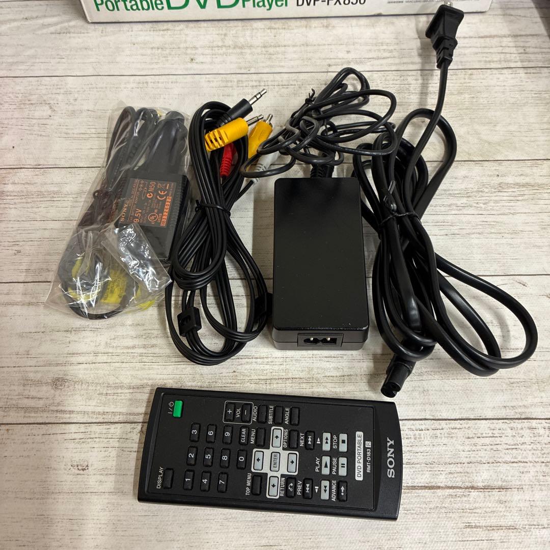 SONY ポータブルDVDプレーヤー DVP-FX850