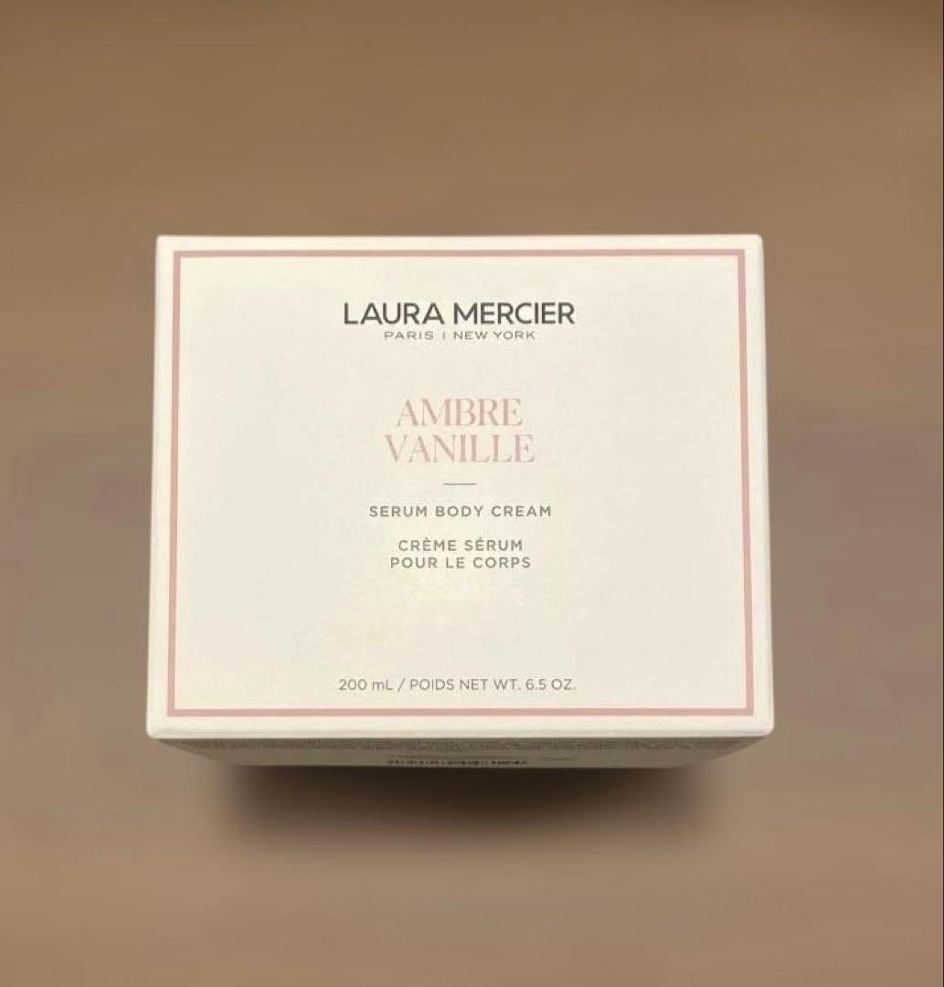 ローラメルシエ　セラムボディクリーム　アンバーバニラ　200ml