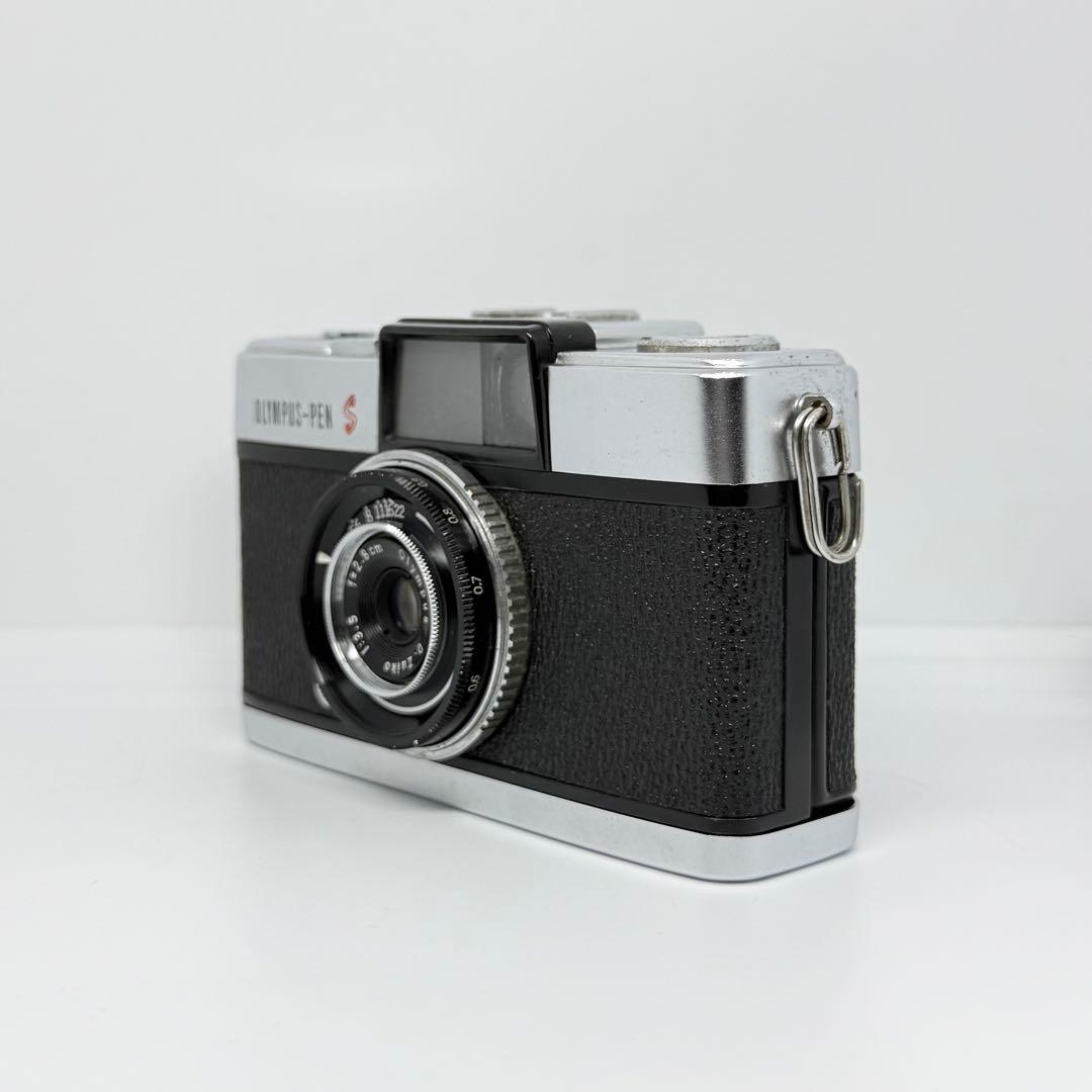 【完動品】OLYMPUS-PEN S フィルムカメラ 動作確認済み